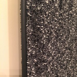 Black and white bubble dress